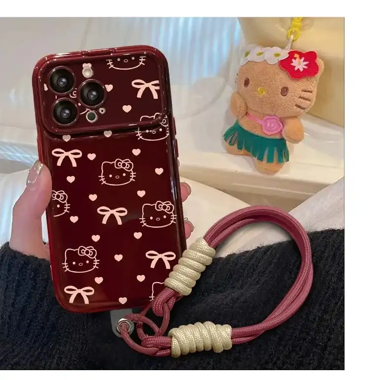 Full Screen Kitty Flip Mirror Stand Phone Case 5 Full Screen Kitty Flip Mirror Stand Phone Case
