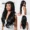 Long Wavy Lace Front Wigs for Women - 13x6 HD Transparent Lace Frontal Synthetic Wig, Japanese Futura Heat Resistant Fiber with Pre-Plucked Hairline