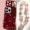 Makeup Mirror Lens Protector Heart iPhone Case Lucky Bow Back Cover