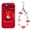 Makeup Mirror Lens Protector Kitty Flip iPhone Case