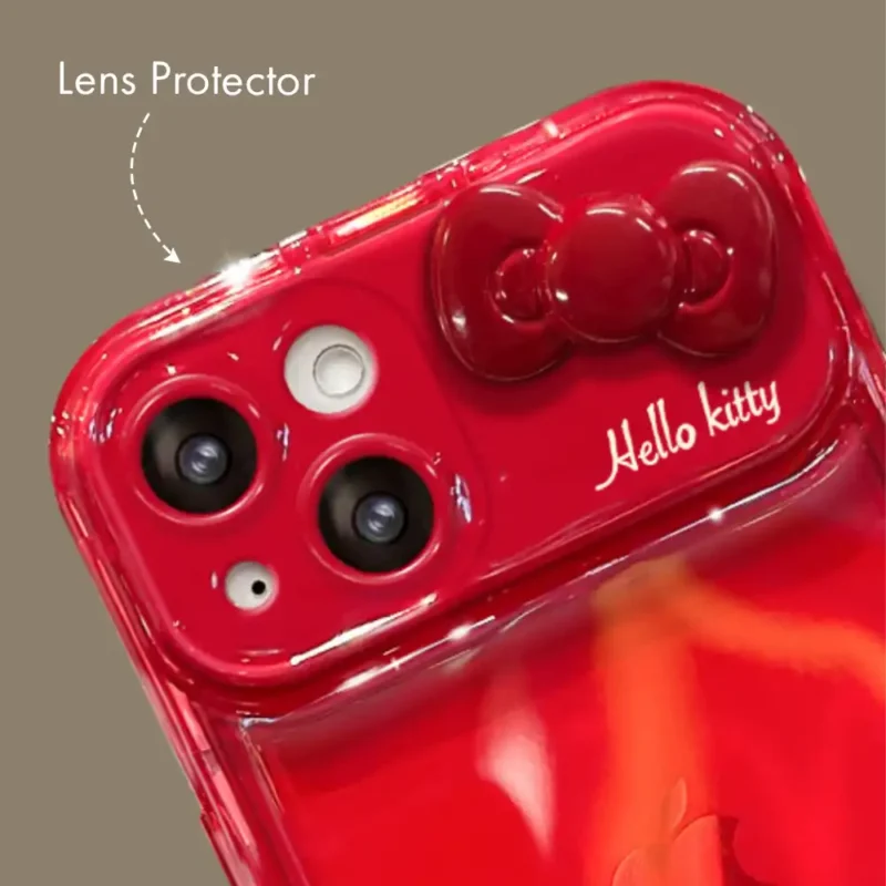 Makeup Mirror Lens Protector Kitty Flip iPhone Case 1-3 Makeup Mirror Lens Protector Kitty Flip iPhone Case