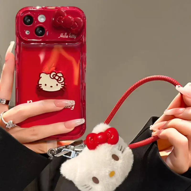 Makeup Mirror Lens Protector Kitty Flip iPhone Case 1-5 Makeup Mirror Lens Protector Kitty Flip iPhone Case