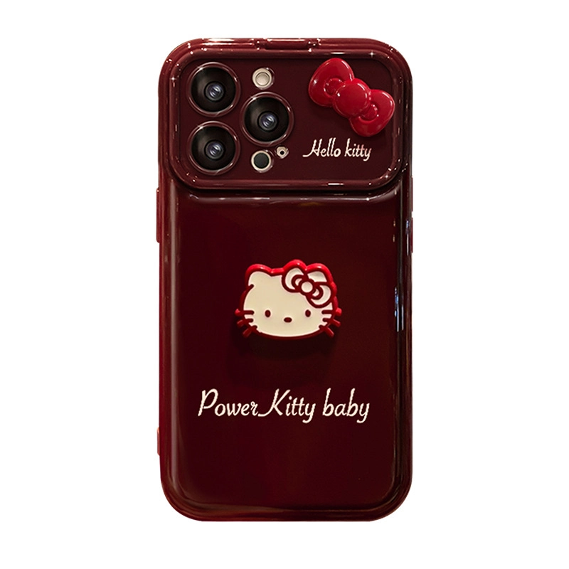 Makeup Mirror Lens Protector Kitty Flip iPhone Case 13 Makeup Mirror Lens Protector Kitty Flip iPhone Case