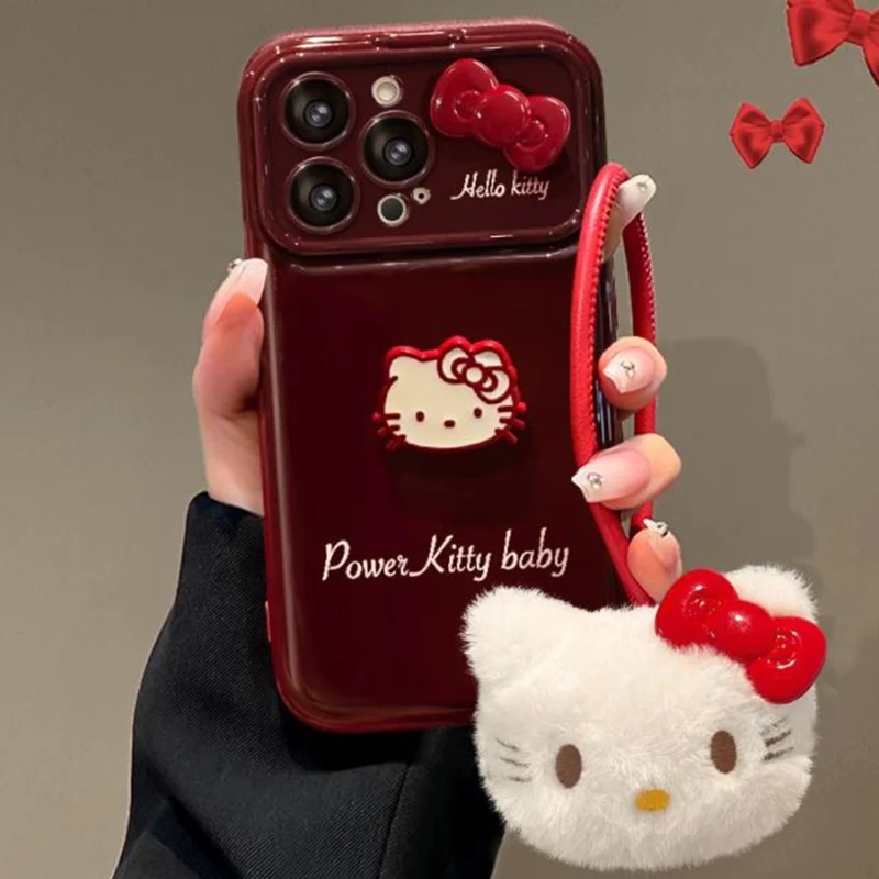 Makeup Mirror Lens Protector Kitty Flip iPhone Case 17 Makeup Mirror Lens Protector Kitty Flip iPhone Case