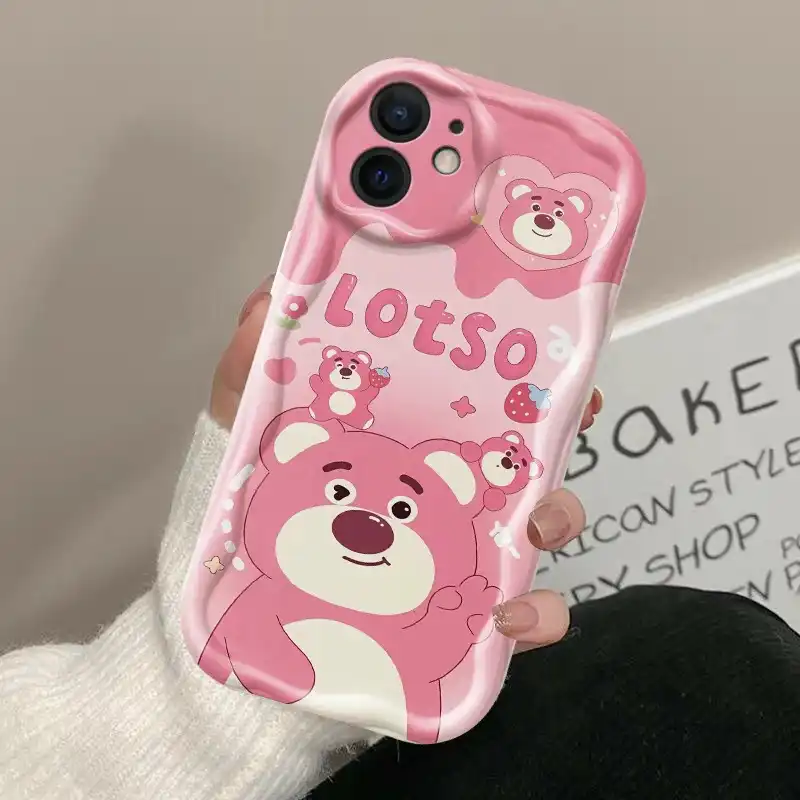 Winnie Pooh Losto Bear Phone Case for iPhone - Shockproof TPU Back Cover 2 Winnie Pooh Losto Bear Phone Case for iPhone - Shockproof TPU Back Cover