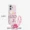 iPhone Lanyard Series - Cute Pink Liquid Silicone Phone Case