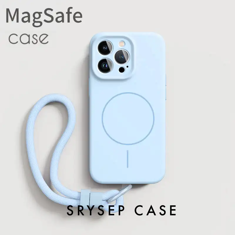 iPhone Lanyard Series - Liquid Silicone Phone Case Supports MagSafe 7 iPhone Lanyard Series - Liquid Silicone Phone Case Supports MagSafe